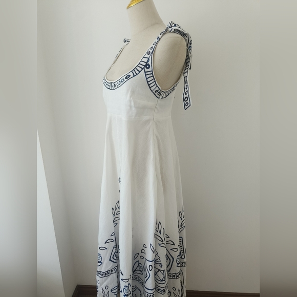 Alemais Leela Ballet Sundress in Cream - Picture 8 of 13